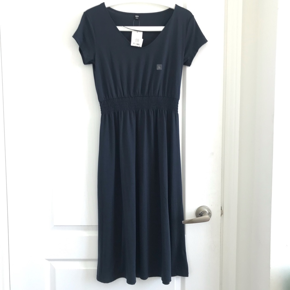 NWT Uniqlo lightweight A line dress size L